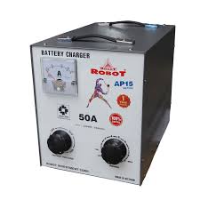 Máy sạc ắc quy Robot tăng giảm 50A